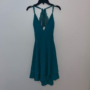 Emerald sundae turquoise dress